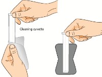 Cuvette  container, small, HPLC, anaysis, aliquot, sample